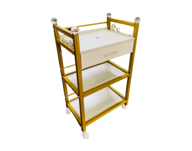 KỆ SPA SẮT SƠN KIM CƯƠNG