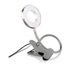 Đèn Led Kẹp 2 Chế Độ Ánh Sáng Trắng Vàng Dùng Nối Mi, Phun Xăm, Nail, Công Suất 8W Tiết Kiệm Năng Lượng, Độ Bền Cao, Linh Hoạt Các Góc Chiếu Sáng, Dễ Sử DỤng, Lắp Đặt Ở Nhiều Vị Trí Khác Nhau