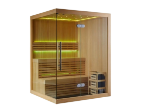 PHÒNG XÔNG HƠI 2 NGƯỜI GỖ THÔNG MỸ 1000 x 2000 x 2000mm