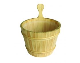XÔ GỖ  7 LÍT - PHỤ KIỆN PHÒNG XÔNG HƠI