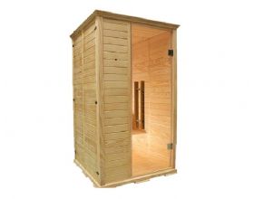 PHÒNG XÔNG HƠI 1 NGƯỜI GỖ THÔNG MỸ 1000 x 1000 x 2000mm