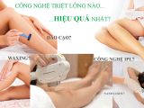 CÁC CÔNG NGHỆ TRIỆT LÔNG HIỆN NAY