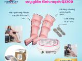Máy nén ép trị liệu suy giãn tĩnh mạch Q2200 thu hút sự quan tâm của nhiều người