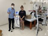 THIẾT BỊ THẨM MỸ KIM PHÁT CHUYỂN GIAO CÔNG NGHỆ TRIỆT LÔNG DIODE LASER CHO HỆ THỐNG SPA TẠI CHƠN THÀNH BÌNH PHƯỚC ( 17/09/2022 )